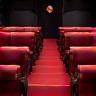 Gold-rimmed icon for auditorium cleaning