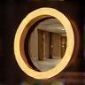 Gold-rimmed icon for lobby and common area cleaning
